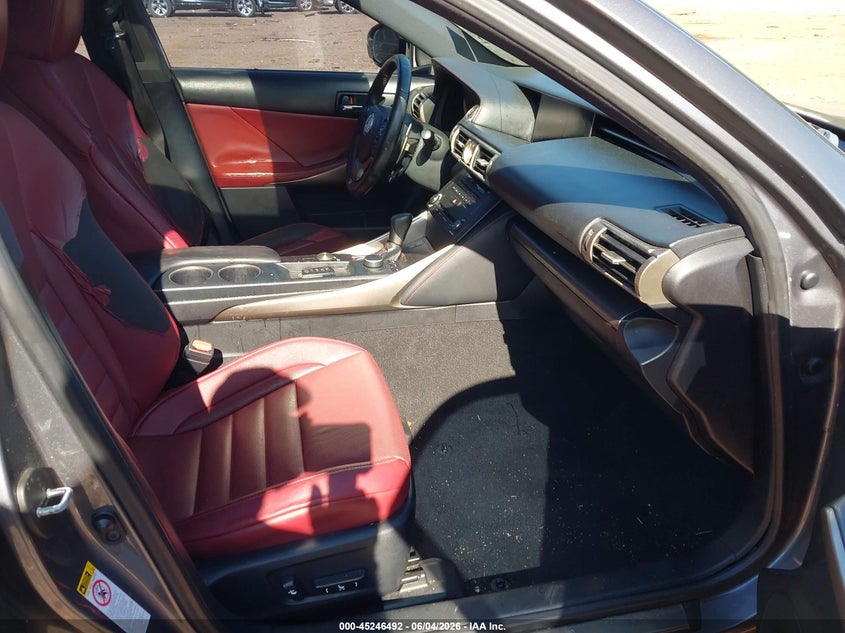2015 Lexus Is VIN JTHBF1D2XF5081849 IAAI salvage auction — FRONT END, Salvage Title, sold $2,200 on 2026-08-01 (photo 5)