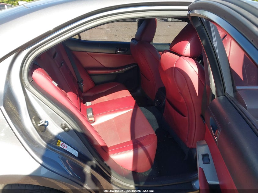 2015 Lexus Is VIN JTHBF1D2XF5081849 IAAI salvage auction — FRONT END, Salvage Title, sold $2,200 on 2026-08-01 (photo 8)