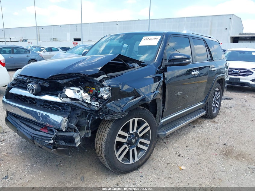 2016 Toyota 4runner VIN JTEBU5JR7G5314163 IAAI salvage auction — RIGHT FRONT, Original (Texas), sold $14,800 on 2026-07-08 (photo 2)