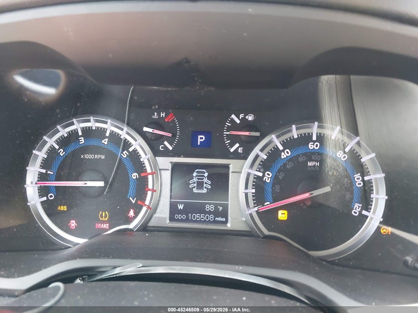 2016 Toyota 4runner VIN JTEBU5JR7G5314163 IAAI salvage auction — RIGHT FRONT, Original (Texas), sold $14,800 on 2026-07-08 (photo 7)