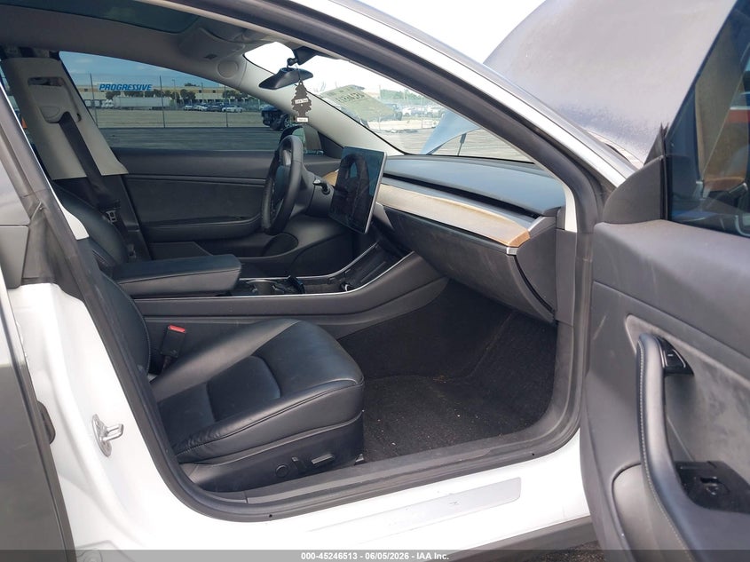 2019 Tesla Model 3 VIN 5YJ3E1EB3KF448249 IAAI salvage auction — SIDE, Salvage Title, sold $6,600 on 2026-07-16 (photo 5)