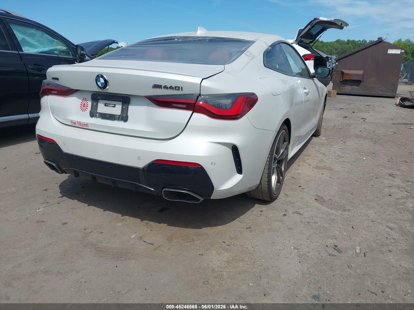 2022 BMW VIN WBA13AR01NCK00361 IAAI salvage auction — HAIL, Salvage Title, sold $21,250 on 2026-08-04 (photo 4)