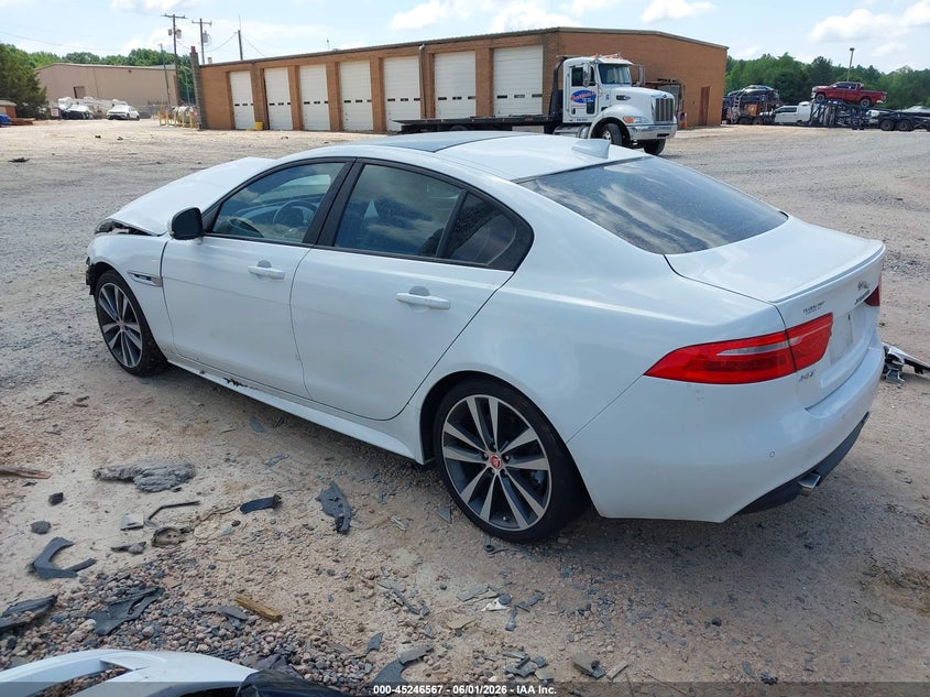 2018 Jaguar Xe VIN SAJAF4GX5JCP37659 IAAI salvage auction — FRONT END, Salvage Title, sold $1,850 on 2026-07-06 (photo 3)