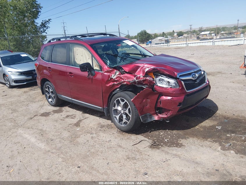 2015 Subaru Forester VIN JF2SJGWC1FH523281 IAAI salvage auction — RIGHT FRONT, Salvage (New Mexico), sold $1,400 on 2026-07-20 (photo 1)