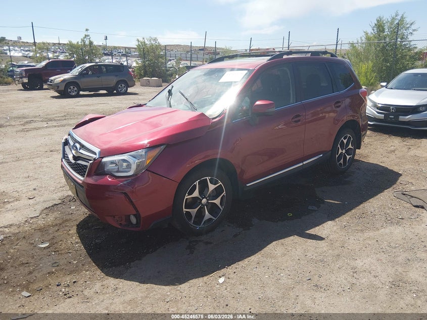 2015 Subaru Forester VIN JF2SJGWC1FH523281 IAAI salvage auction — RIGHT FRONT, Salvage (New Mexico), sold $1,400 on 2026-07-20 (photo 2)
