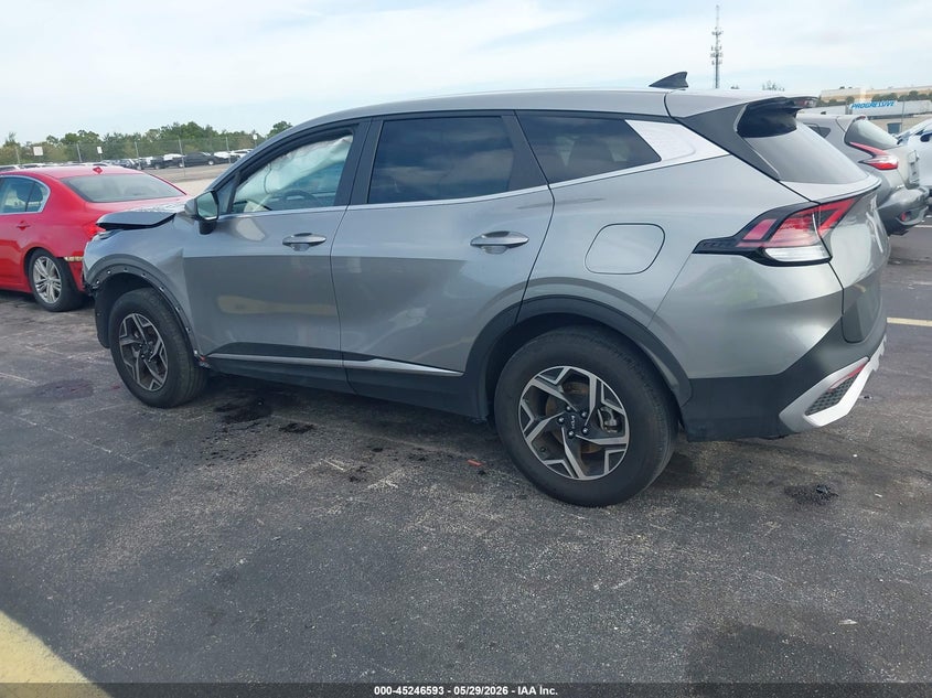 2025 Kia Sportage VIN KNDPUCDF1S7383962 IAAI salvage auction — FRONT END, Salvage Title, sold $6,800 on 2026-07-09 (photo 3)