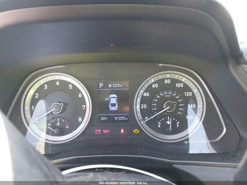 2020 Hyundai Sonata VIN 5NPEG4JA9LH047695 IAAI salvage auction — WATER/FLOOD, Salvage Title, sold $1,250 on 2026-07-24 (photo 7)