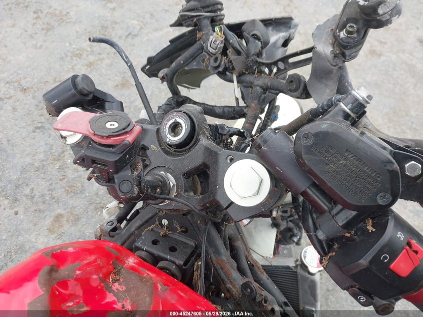 2021 Kawasaki Ex VIN JKAEXKG11MDAA1094 IAAI salvage auction — FRONT & REAR, Salvage Title, sold $350 on 2026-07-09 (photo 7)