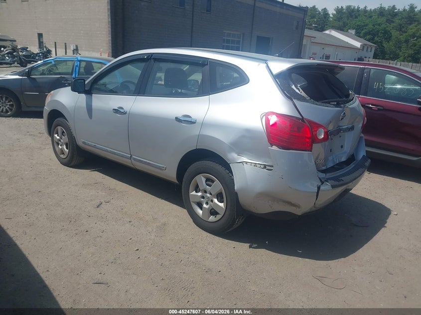 2012 Nissan Rogue VIN JN8AS5MV5CW709952 IAAI salvage auction — REAR END, Salvage (Massachusetts), sold $950 on 2026-07-24 (photo 3)