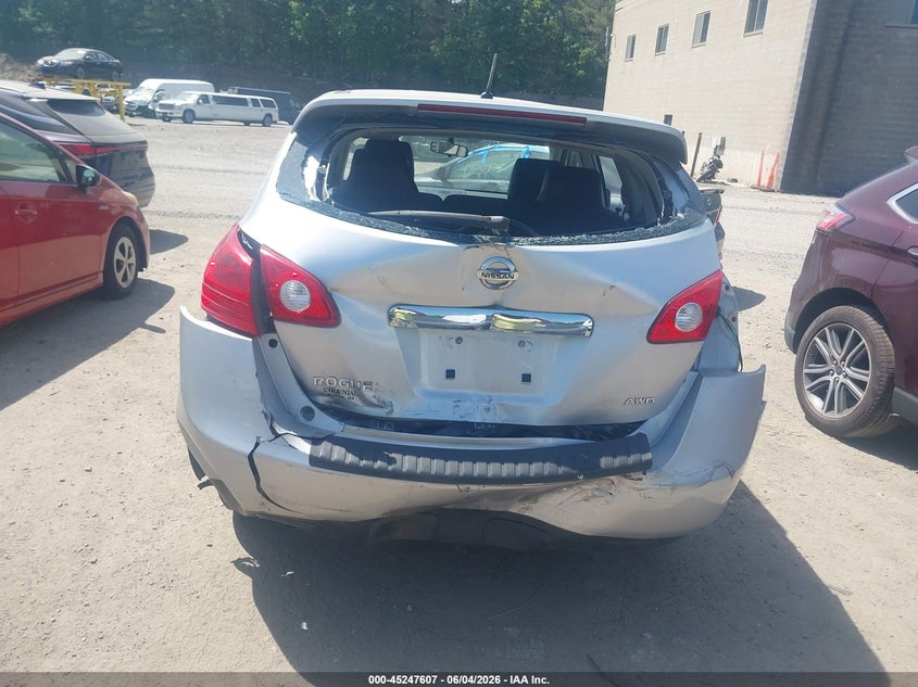 2012 Nissan Rogue VIN JN8AS5MV5CW709952 IAAI salvage auction — REAR END, Salvage (Massachusetts), sold $950 on 2026-07-24 (photo 6)
