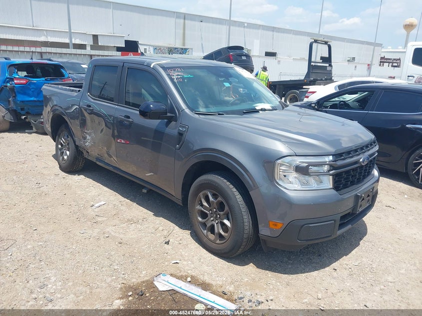 2024 Ford Maverick VIN 3FTTW8J96RRB41921 IAAI salvage auction — RIGHT SIDE, Original (Texas), sold $8,450 on 2026-07-30 (photo 1)