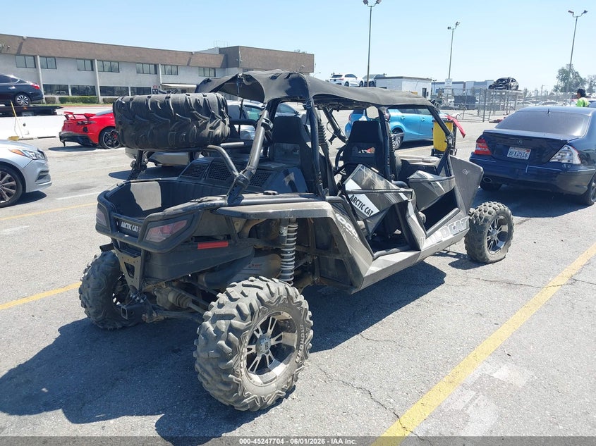 2013 Arctic cat VIN 4UF13MPV8DT307756 IAAI salvage auction — LEFT REAR, Salvage (California), sold $1,800 on 2026-09-15 (photo 4)