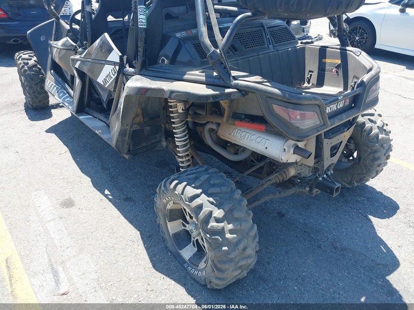2013 Arctic cat VIN 4UF13MPV8DT307756 IAAI salvage auction — LEFT REAR, Salvage (California), sold $1,800 on 2026-09-15 (photo 6)