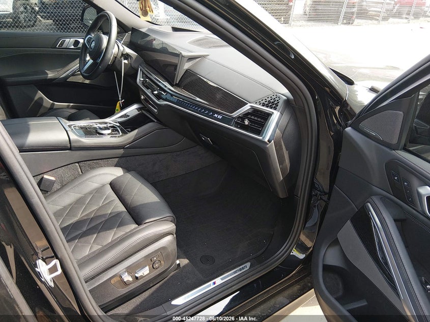 2024 BMW X6 VIN 5UX33EX05R9U78624 IAAI salvage auction — FRONT END, Salvage Title, sold $34,250 on 2026-07-31 (photo 5)