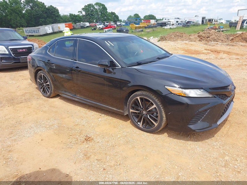 2018 Toyota Camry VIN 4T1BZ1HK8JU010694 IAAI salvage auction — HAIL, Salvage Title, sold $9,000 on 2026-08-03 (photo 1)