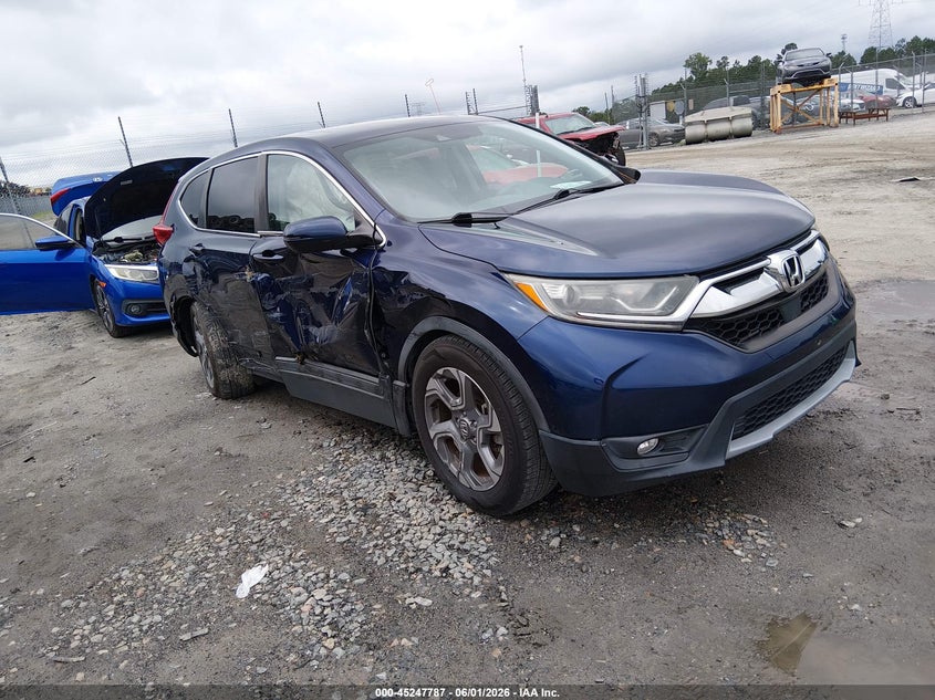 2018 Honda Cr-v VIN 7FARW1H57JE045312 IAAI salvage auction — RIGHT SIDE, Salvage (South Carolina), sold $5,600 on 2026-07-31 (photo 1)