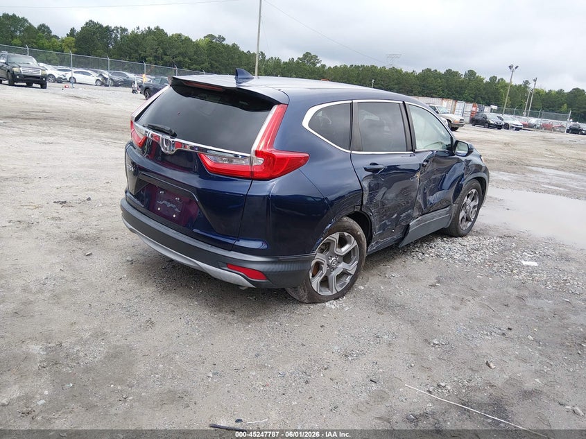 2018 Honda Cr-v VIN 7FARW1H57JE045312 IAAI salvage auction — RIGHT SIDE, Salvage (South Carolina), sold $5,600 on 2026-07-31 (photo 4)