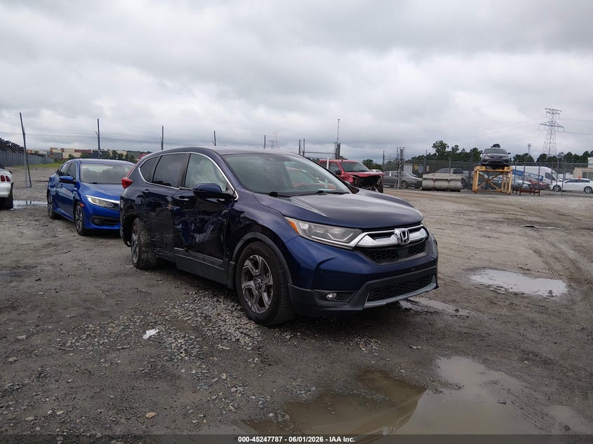 2018 Honda Cr-v VIN 7FARW1H57JE045312 IAAI salvage auction — RIGHT SIDE, Salvage (South Carolina), sold $5,600 on 2026-07-31 (photo 6)