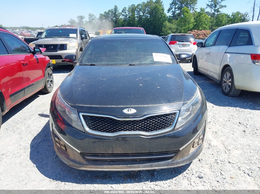 2014 Kia Optima VIN 5XXGR4A6XEG275489 IAAI salvage auction — NORMAL WEAR, Clear (Georgia), sold $400 on 2026-07-07 (photo 6)