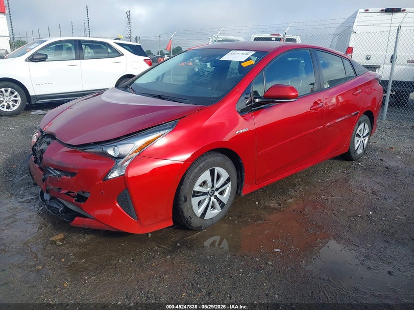 2018 Toyota Prius VIN JTDKARFU8J3065795 IAAI salvage auction — FRONT END, Salvage Title, sold $4,750 on 2026-07-22 (photo 2)