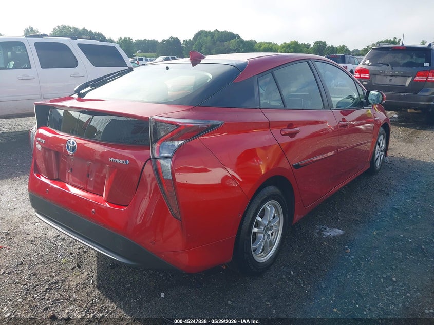 2018 Toyota Prius VIN JTDKARFU8J3065795 IAAI salvage auction — FRONT END, Salvage Title, sold $4,750 on 2026-07-22 (photo 4)