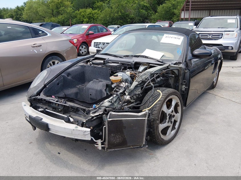 2000 Porsche Boxster VIN WP0CA2983YU626788 IAAI salvage auction — NORMAL WEAR, Original (Texas), sold $25 on 2026-07-29 (photo 2)