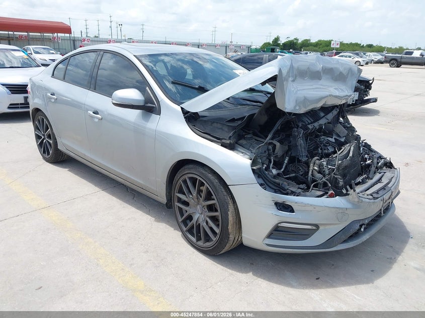 2017 Volvo S60 VIN YV126MFL4H2432584 IAAI salvage auction — FRONT END, Salvage Title, sold $200 on 2026-07-13 (photo 1)