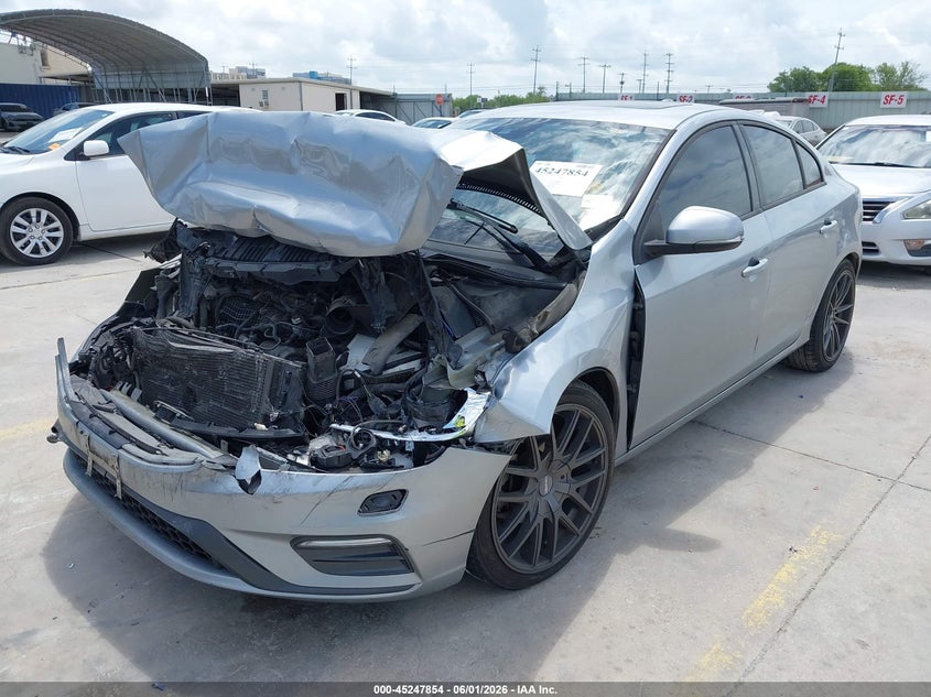 2017 Volvo S60 VIN YV126MFL4H2432584 IAAI salvage auction — FRONT END, Salvage Title, sold $200 on 2026-07-13 (photo 2)