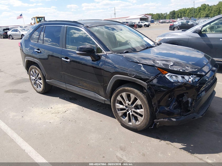 2019 Toyota Rav 4 VIN JTMY1RFV6KD512915 IAAI salvage auction — FRONT END, Salvage Title, sold $10,000 on 2026-07-22 (photo 1)