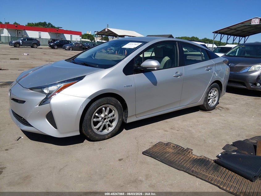 2017 Toyota Prius VIN JTDKARFU8H3542803 IAAI salvage auction — UNKNOWN, Salvage Title, sold $3,100 on 2026-08-01 (photo 2)