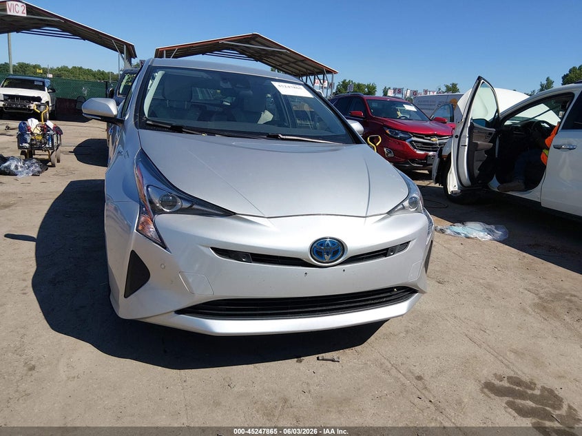 2017 Toyota Prius VIN JTDKARFU8H3542803 IAAI salvage auction — UNKNOWN, Salvage Title, sold $3,100 on 2026-08-01 (photo 6)