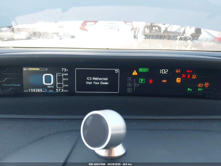 2019 Toyota Prius VIN JTDKARFP7K3114190 IAAI salvage auction — FRONT END, Salvage Title, sold $7,900 on 2026-07-16 (photo 7)