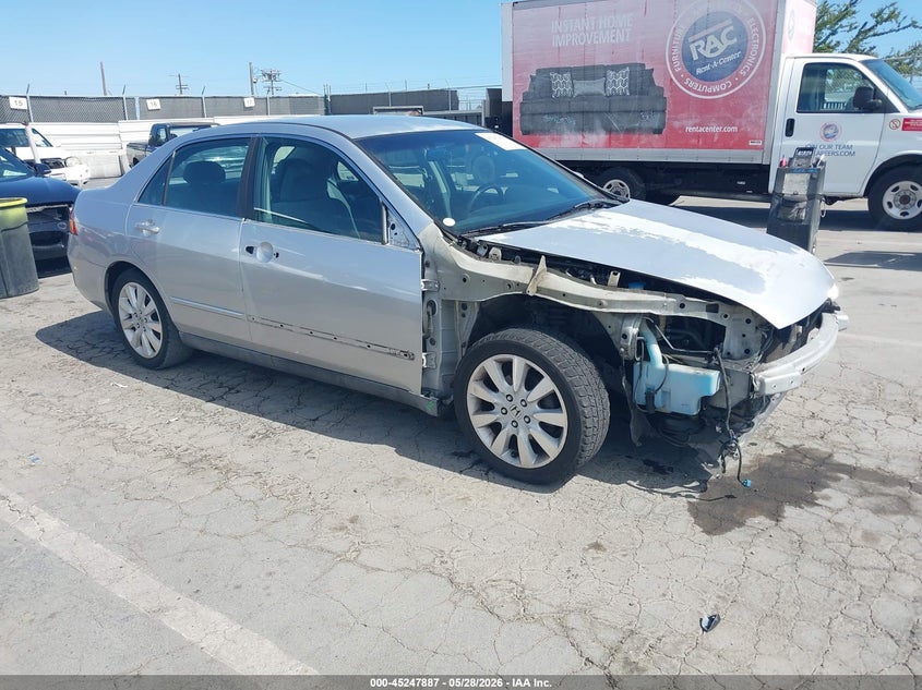 2007 Honda Accord VIN 1HGCM66437A074727 IAAI salvage auction — FRONT END, Salvage (California), sold $625 on 2026-08-21 (photo 1)