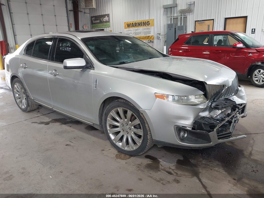 2009 Lincoln Mks VIN 1LNHM94R49G628034 IAAI salvage auction — FRONT END, Salvage (North Dakota), sold $225 on 2026-07-09 (photo 1)