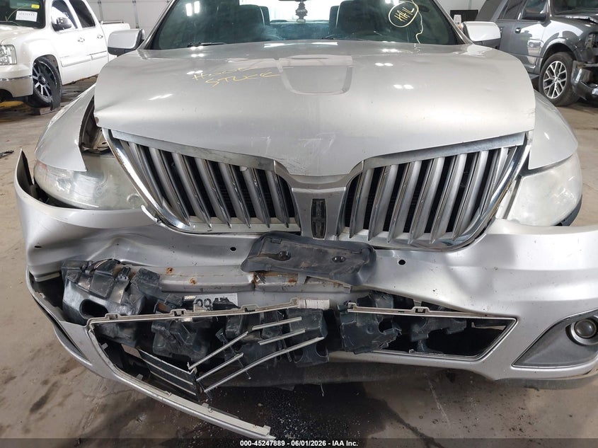2009 Lincoln Mks VIN 1LNHM94R49G628034 IAAI salvage auction — FRONT END, Salvage (North Dakota), sold $225 on 2026-07-09 (photo 6)