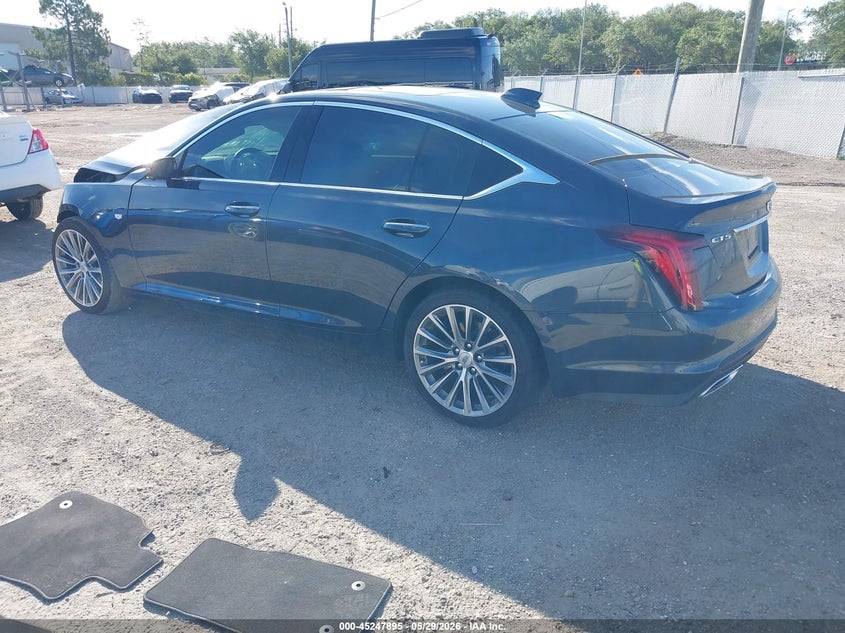 2025 Cadillac Ct5 VIN 1G6DN5RK0S0117698 IAAI salvage auction — FRONT END, Salvage Title, sold $15,250 on 2026-07-14 (photo 3)