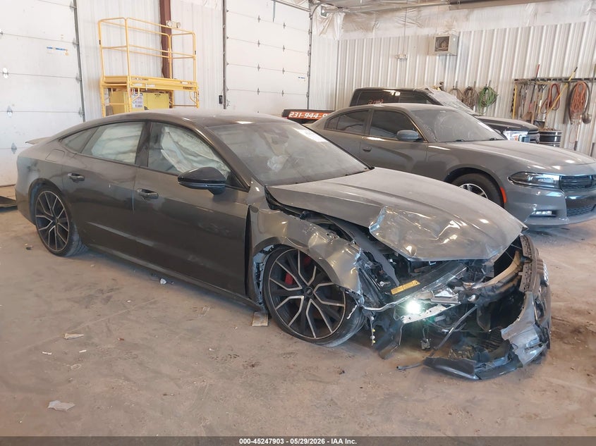 2020 Audi S7 VIN WAUSFAF25LN090336 IAAI salvage auction — FRONT END, Salvage Title, sold $16,000 on 2026-07-19 (photo 1)