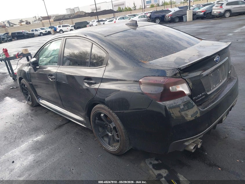 2020 Subaru Wrx VIN JF1VA1C60L9821663 IAAI salvage auction — THEFT, Salvage Title, sold $4,600 on 2026-07-18 (photo 3)