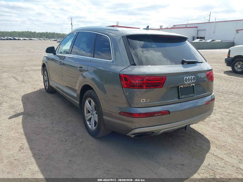 2018 Audi Q7 VIN WA1LHBF70JD016385 IAAI salvage auction — FRONT END, Salvage Title, sold $6,500 on 2026-07-15 (photo 3)