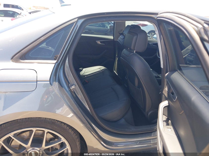 2017 Audi A4 VIN WAUGNAF47HN021035 IAAI salvage auction — REAR END, Salvage Title, sold $2,550 on 2026-07-14 (photo 8)