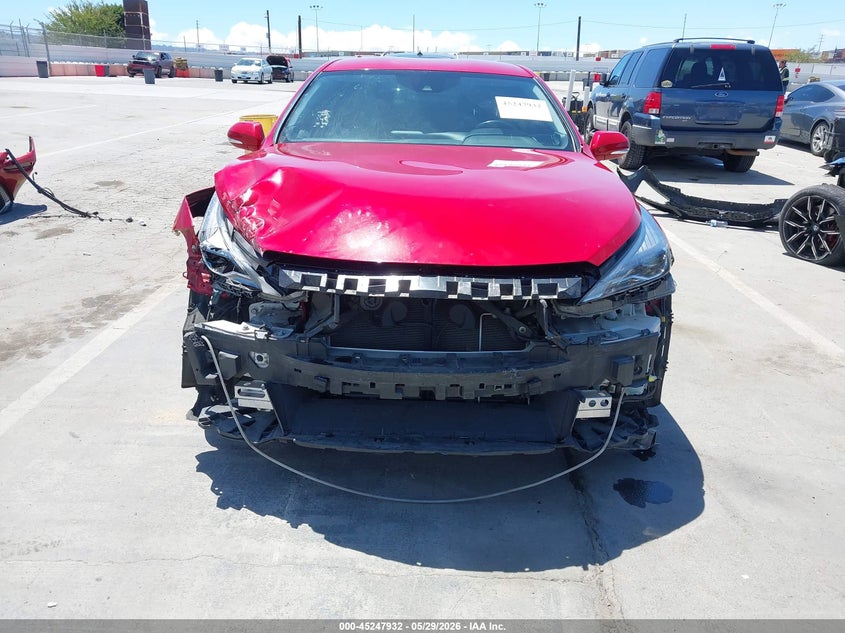 2022 Toyota Mirai VIN JTDAAAAA6NA004716 IAAI salvage auction — FRONT & REAR, Clear (Arizona), sold $475 on 2026-07-08 (photo 6)
