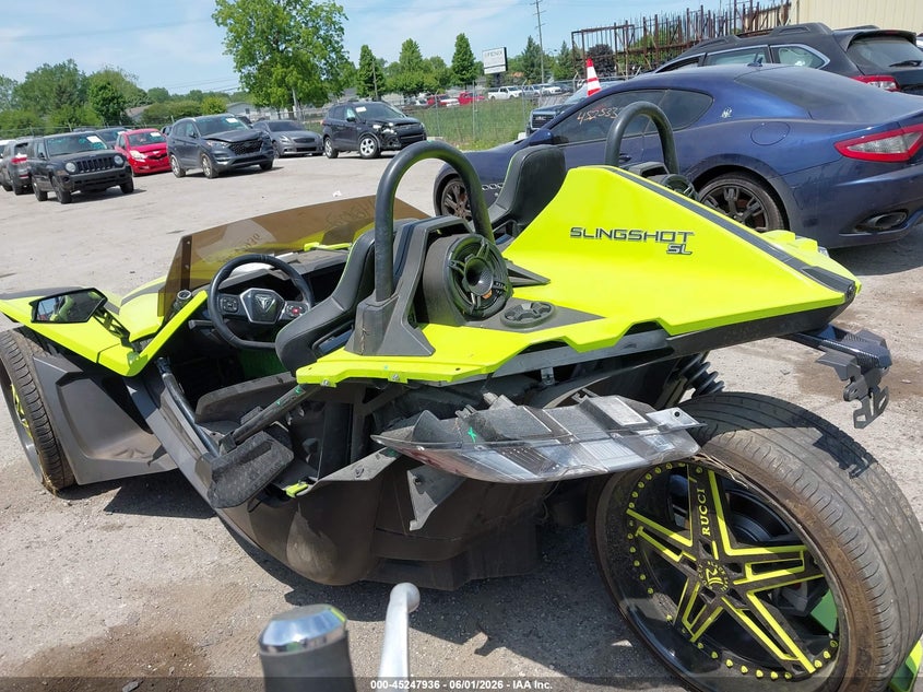 2023 Polaris Slingshot VIN 57XAAPHD2P8156268 IAAI salvage auction — ALL OVER, Salvage (Michigan), sold $8,150 on 2026-07-15 (photo 3)