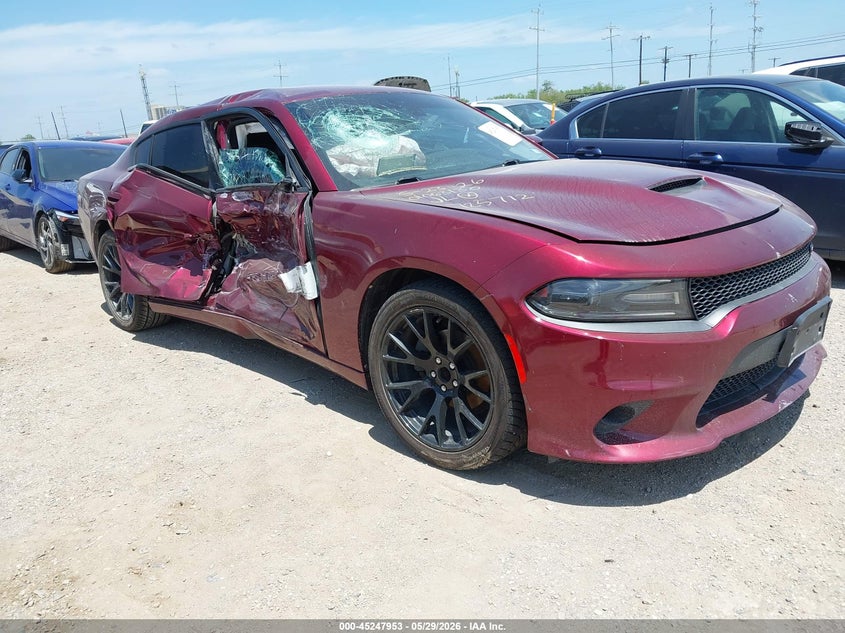 2019 Dodge Charger VIN 2C3CDXBGXKH725712 IAAI salvage auction — RIGHT SIDE, Salvage Title, sold $2,650 on 2026-07-29 (photo 1)