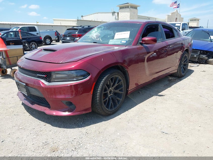 2019 Dodge Charger VIN 2C3CDXBGXKH725712 IAAI salvage auction — RIGHT SIDE, Salvage Title, sold $2,650 on 2026-07-29 (photo 2)