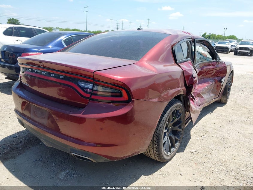 2019 Dodge Charger VIN 2C3CDXBGXKH725712 IAAI salvage auction — RIGHT SIDE, Salvage Title, sold $2,650 on 2026-07-29 (photo 4)