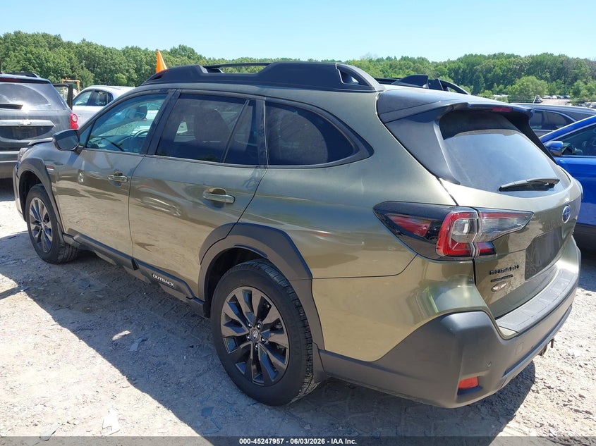2025 Subaru Outback VIN 4S4BTALC9S3135504 IAAI salvage auction — FRONT END, Salvage Title, sold $9,700 on 2026-07-29 (photo 3)