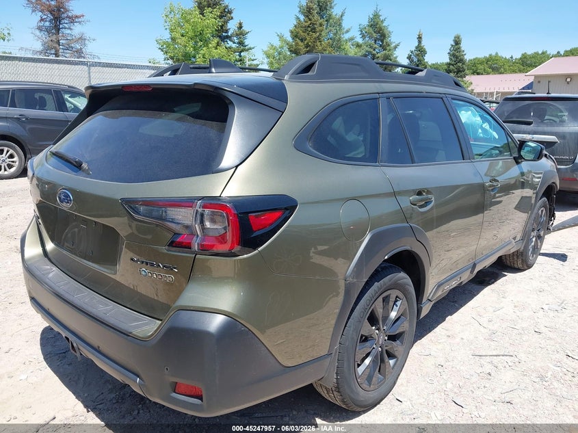 2025 Subaru Outback VIN 4S4BTALC9S3135504 IAAI salvage auction — FRONT END, Salvage Title, sold $9,700 on 2026-07-29 (photo 4)