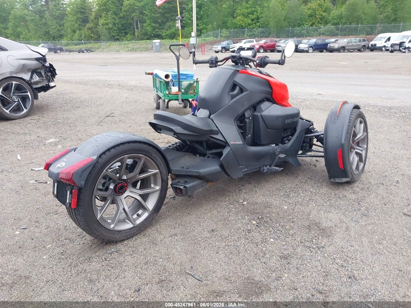 2023 Can-am/ brp Ryker VIN 3JB2FEG40PJ000332 IAAI salvage auction — RIGHT FRONT, Salvage Title, sold $3,100 on 2026-08-18 (photo 4)