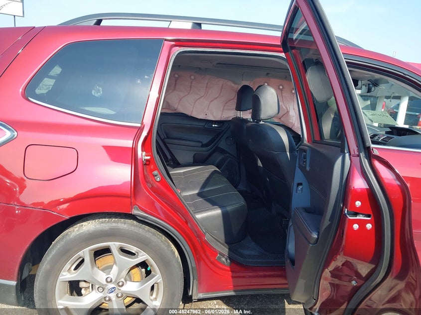 2017 Subaru Forester VIN JF2SJATC3HH530348 IAAI salvage auction — LEFT SIDE, Salvage Title, sold $525 on 2026-07-08 (photo 8)