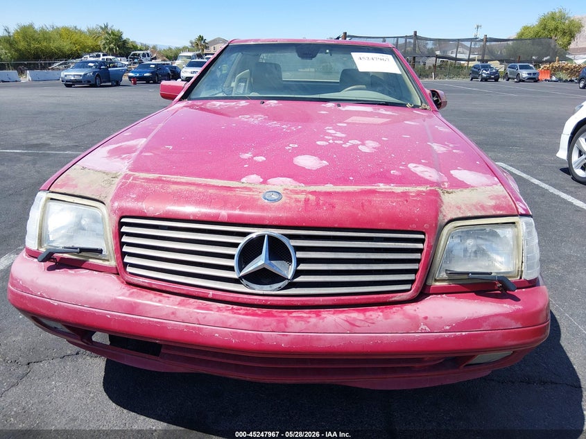 1998 Mercedes-benz Sl-class VIN WDBFA67F3WF163654 IAAI salvage auction — NORMAL WEAR, Clear (Nevada), sold $2,475 on 2026-07-10 (photo 6)
